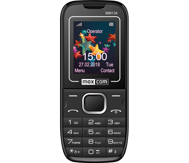 MAXCOM MM134 Czarny - 1123673 - zdjęcie 2
